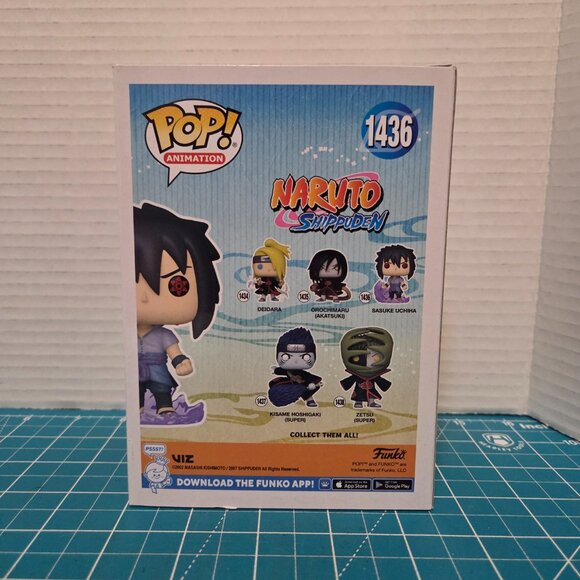 Funko POP Animation Naruto Shippuden Sasuke Uchiha 1436 Vinyl Figure - Picture 3 of 6